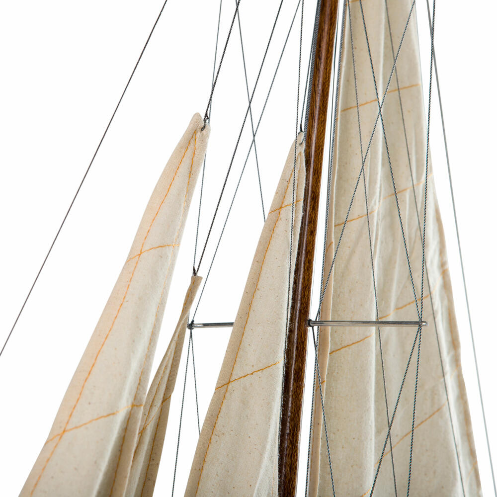 Authentic Models ship model Shamrock Yacht Wood, sailing ship, decoration, cedar wood, AS157