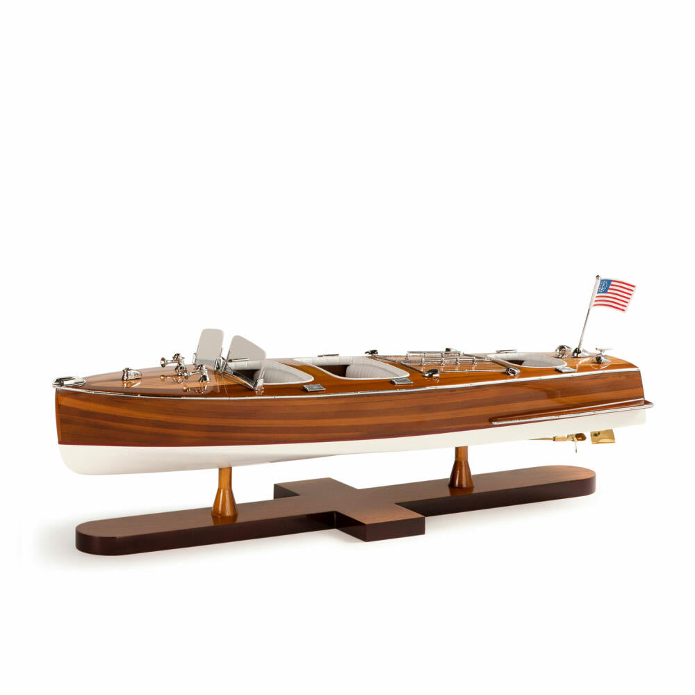 Authentic Models Schiffsmodell Triple Cockpit, Schiff, Dekoration, Holz / Kunstleder, AS183