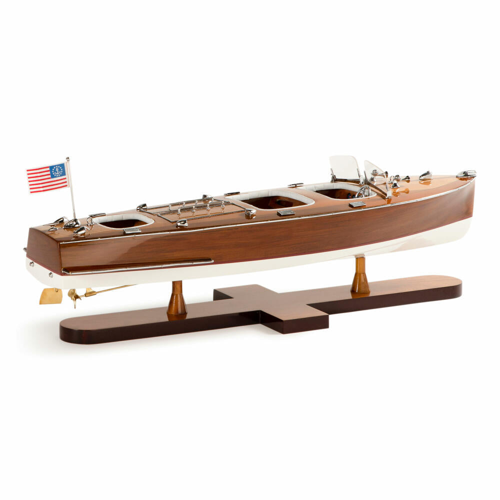 Authentic Models Schiffsmodell Triple Cockpit, Schiff, Dekoration, Holz / Kunstleder, AS183