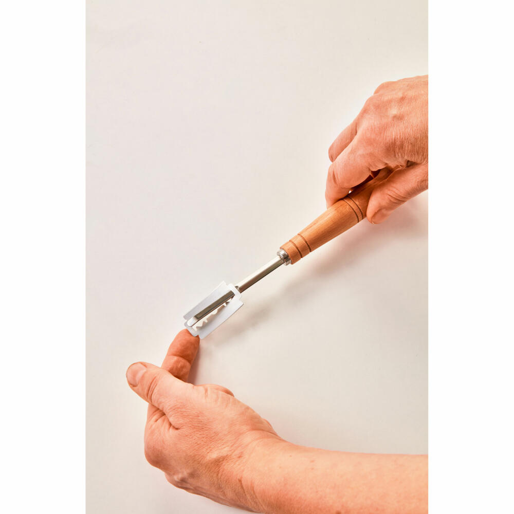 Birkmann Laib & Seele Bäckermesser, Teigmesser, Brotmesser, Messer, Buche, 19 cm, 210608