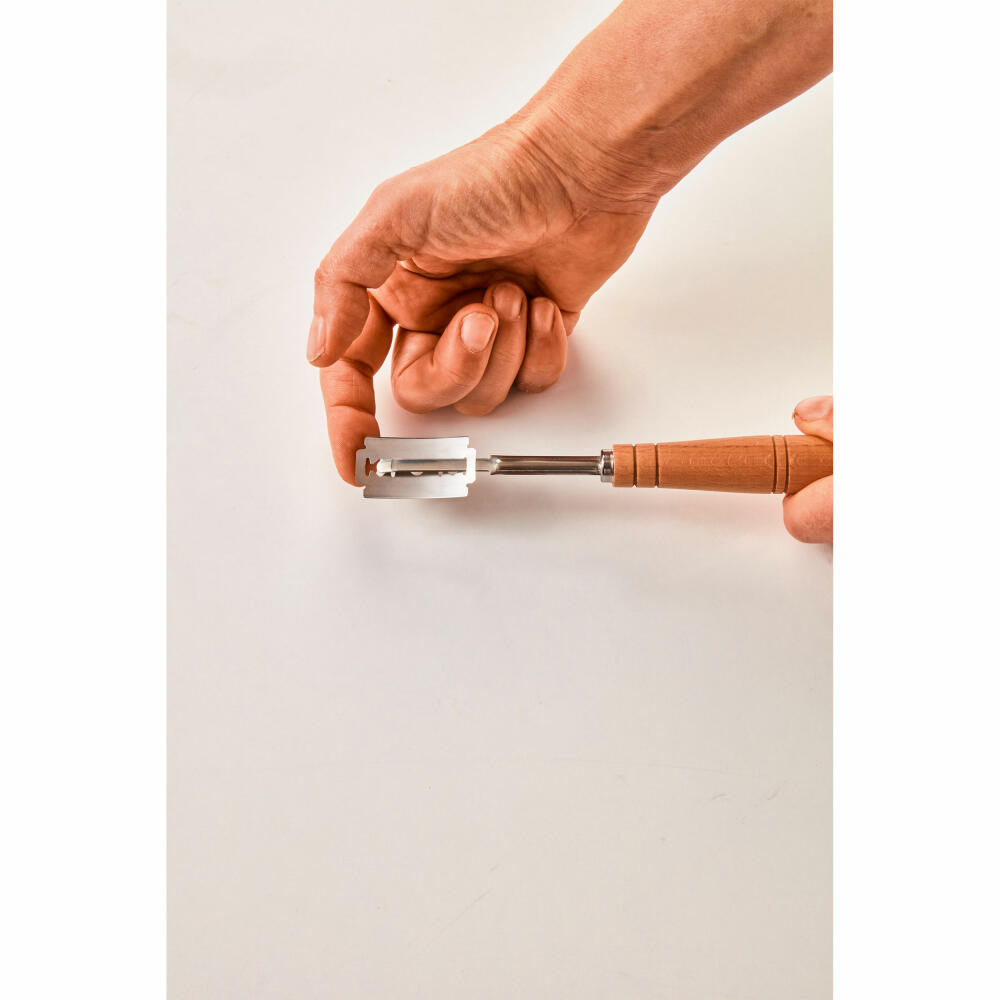 Birkmann Laib & Seele Bäckermesser, Teigmesser, Brotmesser, Messer, Buche, 19 cm, 210608