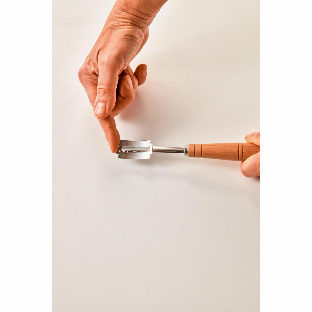 Birkmann Laib & Seele Bäckermesser, Teigmesser, Brotmesser, Messer, Buche, 19 cm, 210608