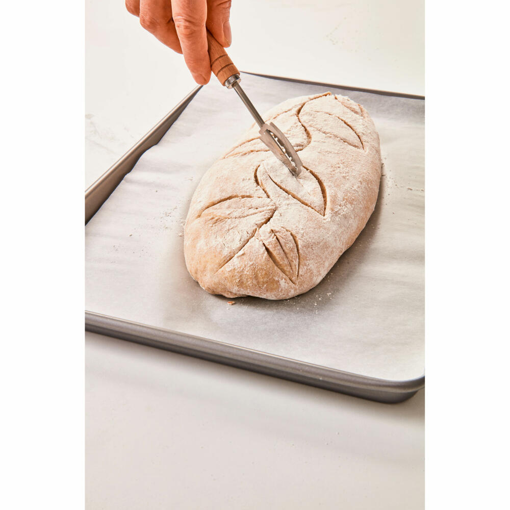 Birkmann Laib & Seele Bäckermesser, Teigmesser, Brotmesser, Messer, Buche, 19 cm, 210608