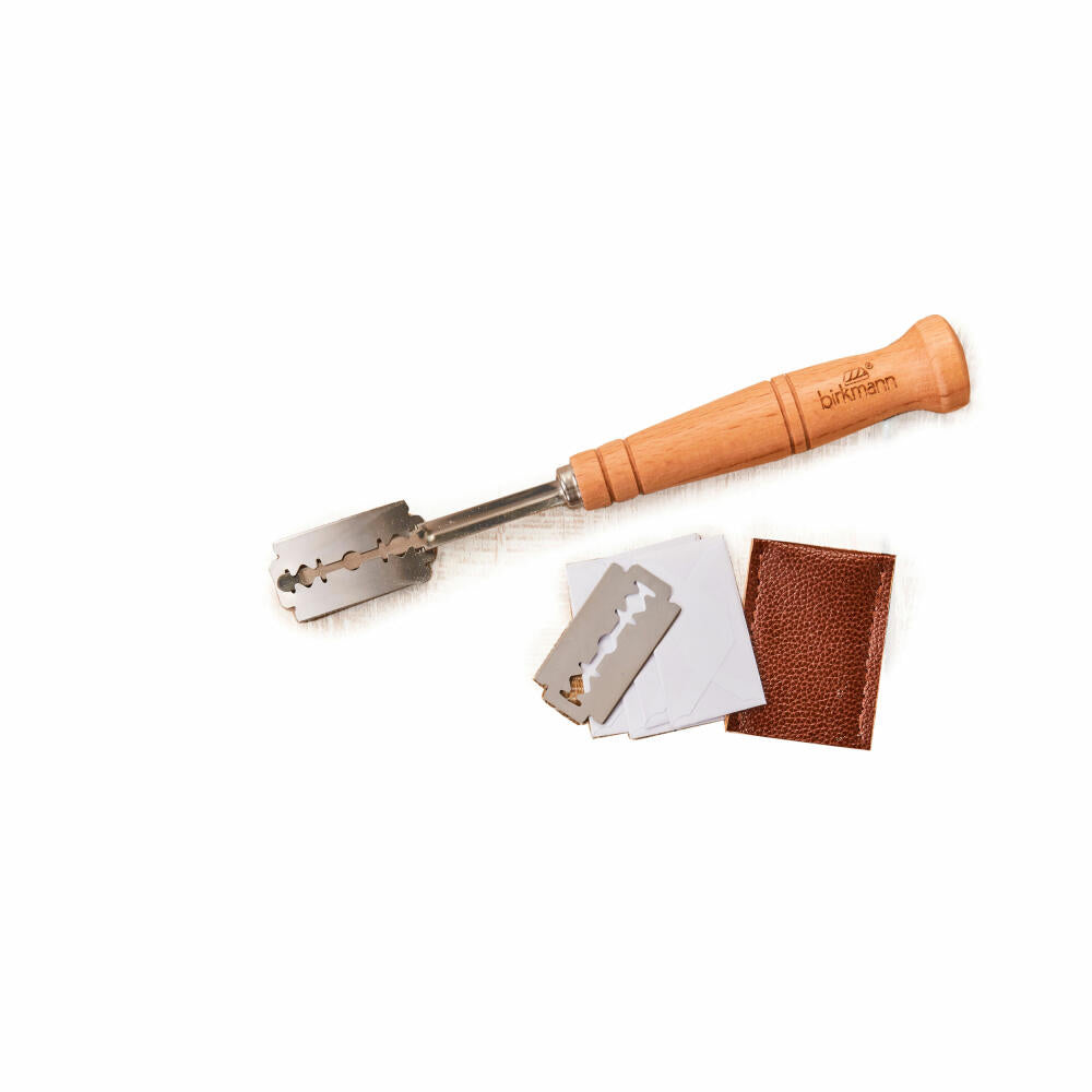 Birkmann Laib & Seele Bäckermesser, Teigmesser, Brotmesser, Messer, Buche, 19 cm, 210608