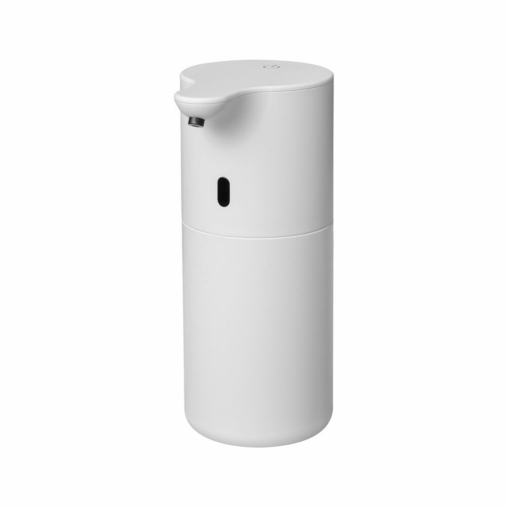 Blomus Automatischer Desinfektionsmittelspender mit Wandhalterung Fineo, Seifenspender, Kunststoff beschichtet, White, 260 ml, 66425