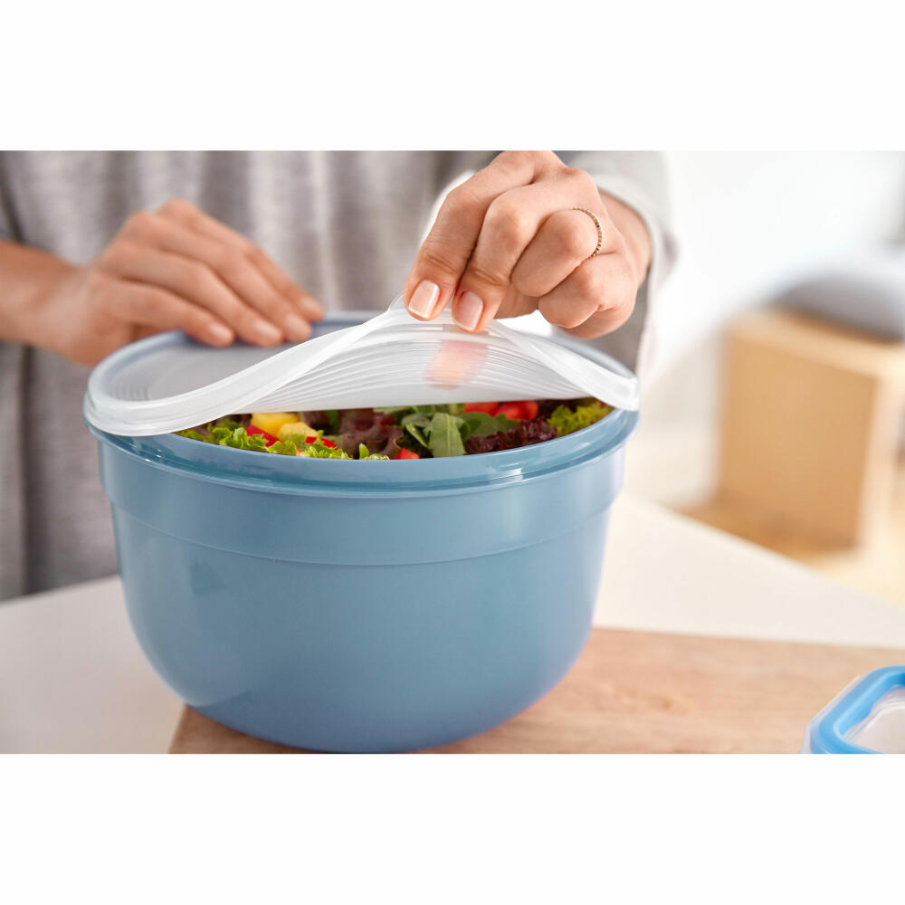 EMSA Superline storage container set, 3-piece, storage container, food storage container, plastic, N10822
