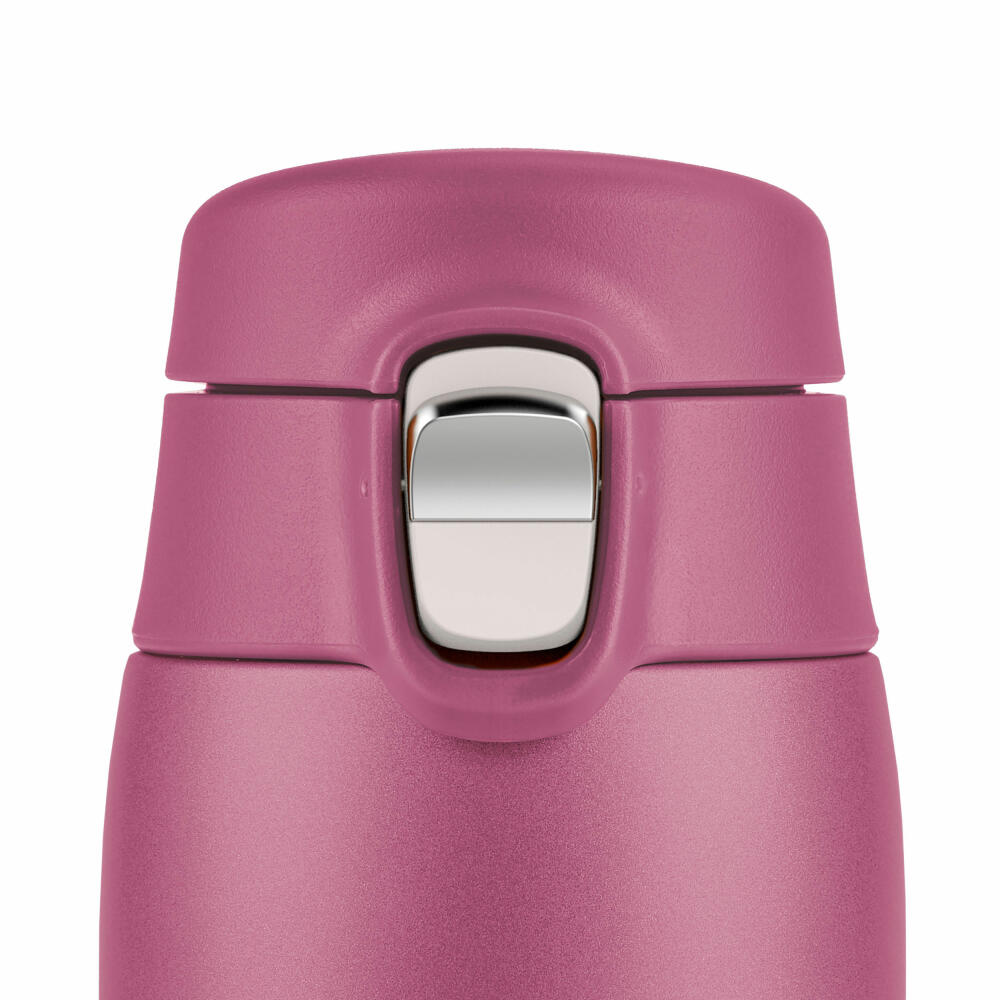 EMSA Travel Mug Light insulated mug, iso mug, iso mug, thermo mug, stainless steel, pink, 0.4 L, N21511