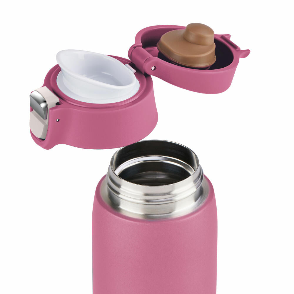 EMSA Travel Mug Light insulated mug, iso mug, iso mug, thermo mug, stainless steel, pink, 0.4 L, N21511