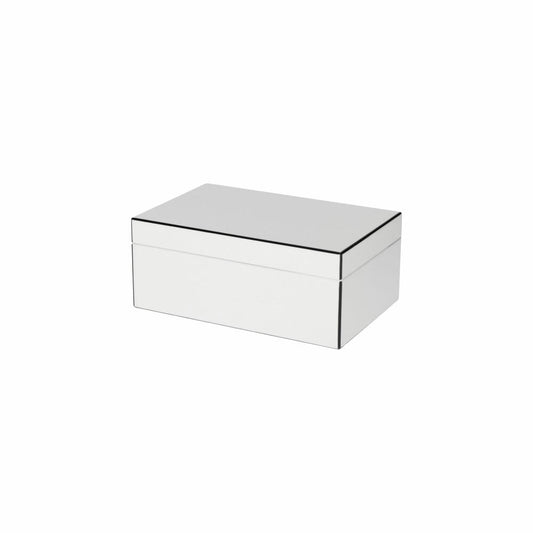 Gift Company Schmuckbox Tang S, Schmuckkasten, Schmucktruhe, MDF, Weiß, 22 x 14 cm, 1212203001
