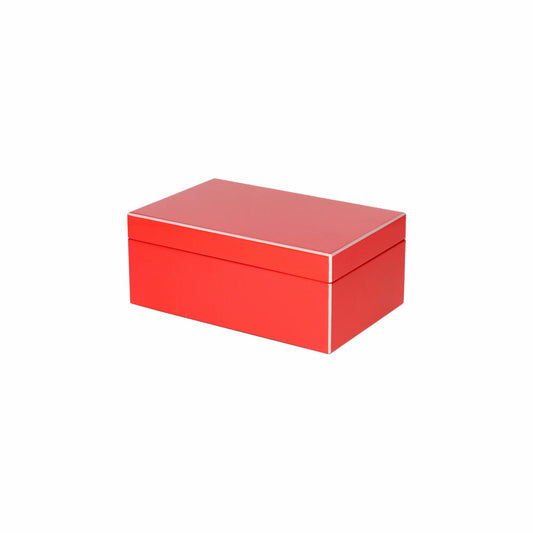 Gift Company Schmuckbox Tang S, Schmuckkasten, Schmucktruhe, MDF, Rot, 22 x 14 cm, 1212203003