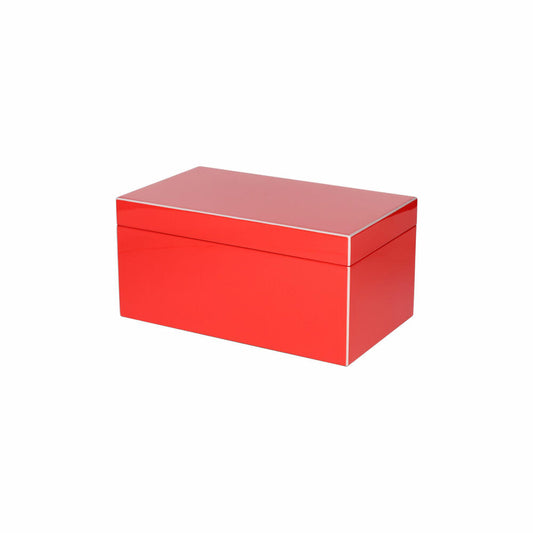 Gift Company Schmuckbox Tang M, Schmuckkasten, Schmucktruhe, MDF, Rot, 28 x 17 cm, 1212204003
