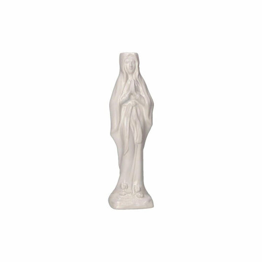 Gift Company Vase Cadonna S, Dekovase in Madonna-Form, Steingut, Weiß, H 25 cm, 1214203001