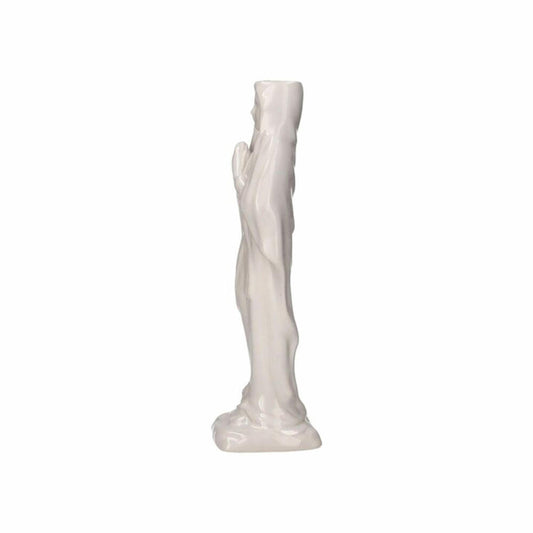 Gift Company Vase Cadonna S, Dekovase in Madonna-Form, Steingut, Weiß, H 25 cm, 1214203001