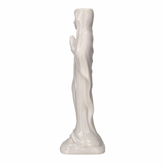 Gift Company Vase Cadonna M, Dekovase in Madonna-Form, Steingut, Weiß, H 30.5 cm, 1214204001