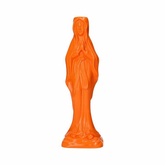Gift Company Vase Cadonna M, Dekovase in Madonna-Form, Steingut, Neon Orange, H 30.5 cm, 1214204085