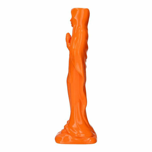 Gift Company Vase Cadonna M, Dekovase in Madonna-Form, Steingut, Neon Orange, H 30.5 cm, 1214204085