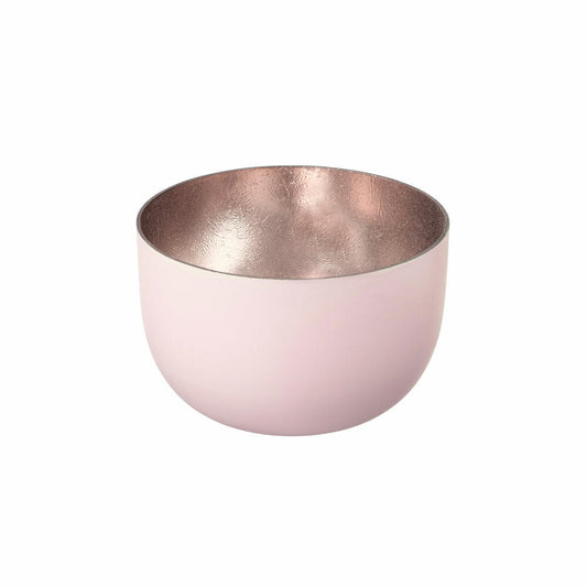 Gift Company Windlicht Madras S, Teelichthalter, Kerzenhalter, Eisen, Blush, Roségold, 5 cm, 75841