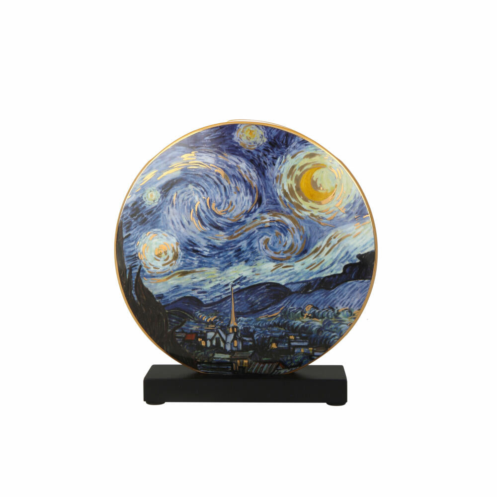 Goebel Vase Van Gogh - Café bei Nacht, Porzellan, Bunt, 22.5 cm, 67075131