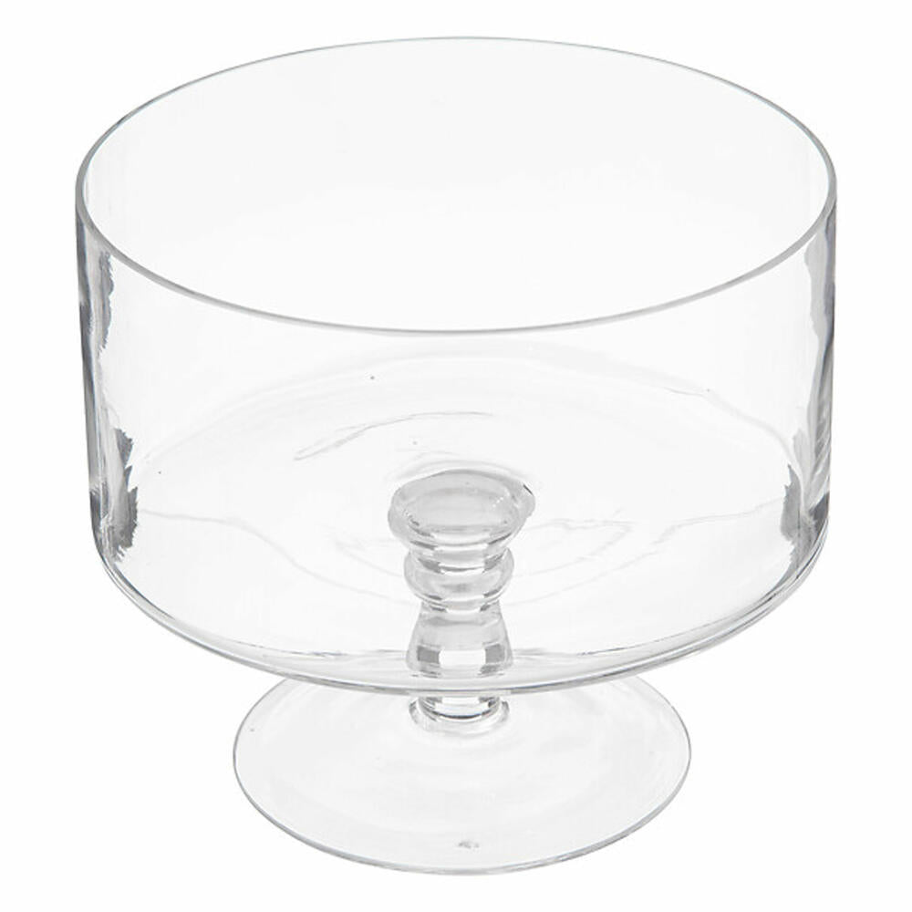 5five Simply Smart Bonboniere Gateaux on foot, cookie jar, glass, transparent, 1.8 L, 115632