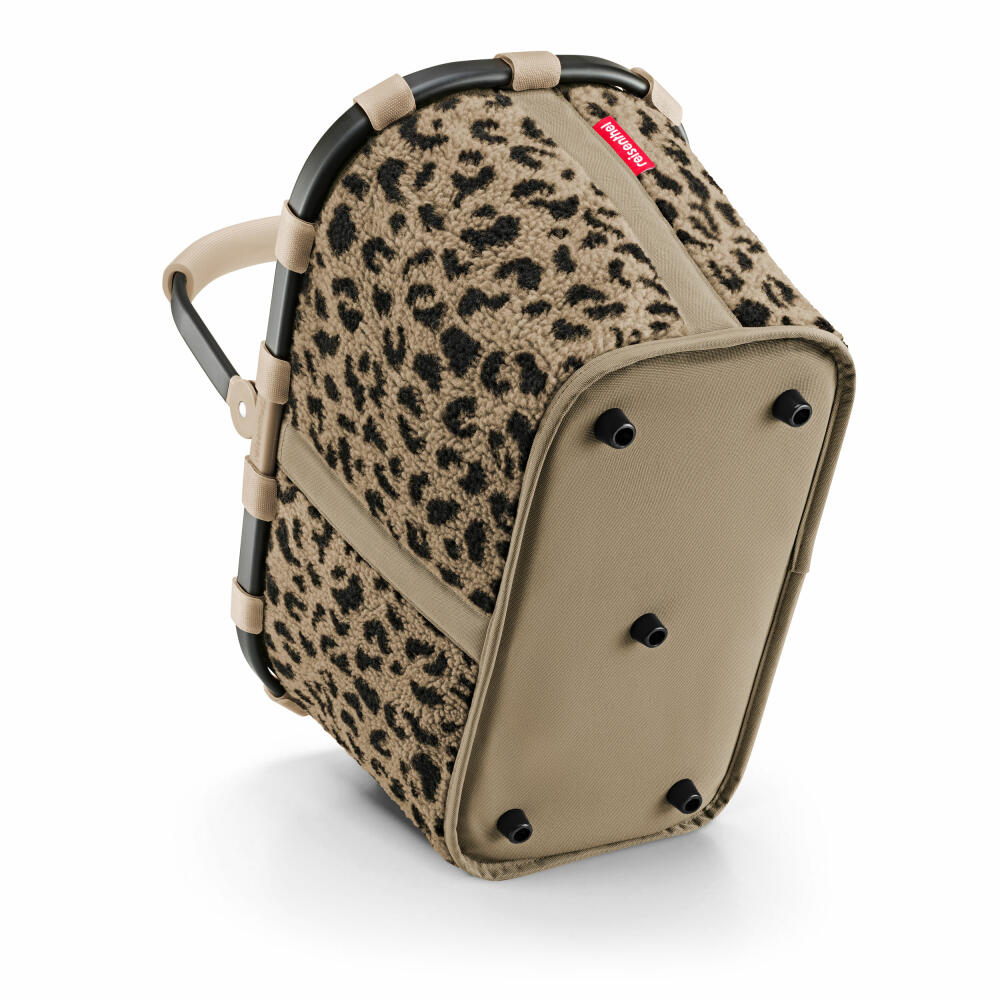 reisenthel carrybag, Einkaufskorb, Korb, Picknickkorb, Teddy Leo Brown, 22 L, BK6305