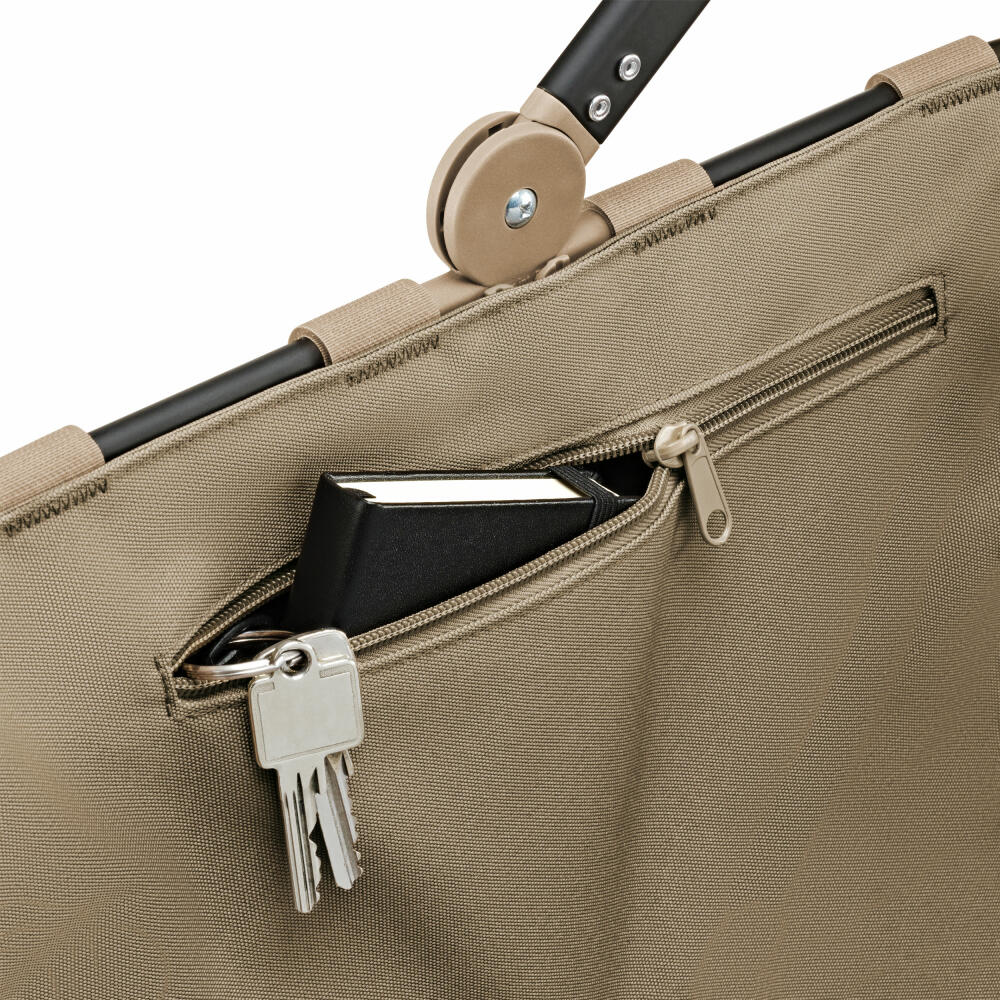 reisenthel carrybag, Einkaufskorb, Korb, Picknickkorb, Teddy Leo Brown, 22 L, BK6305