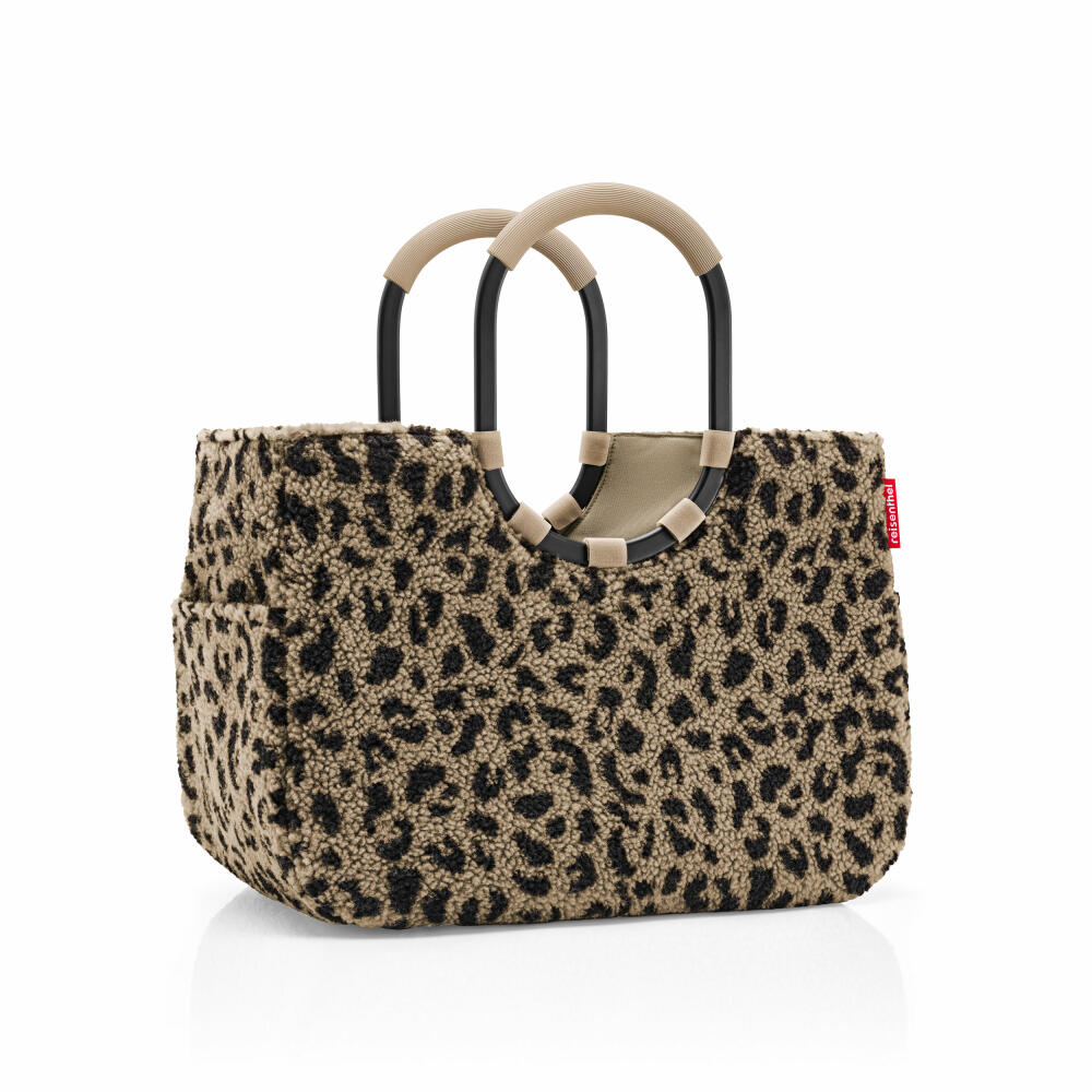reisenthel loopshopper L, Einkaufstasche, Shopper, Tasche, Teddy Leo Brown, 25 L, OR6305