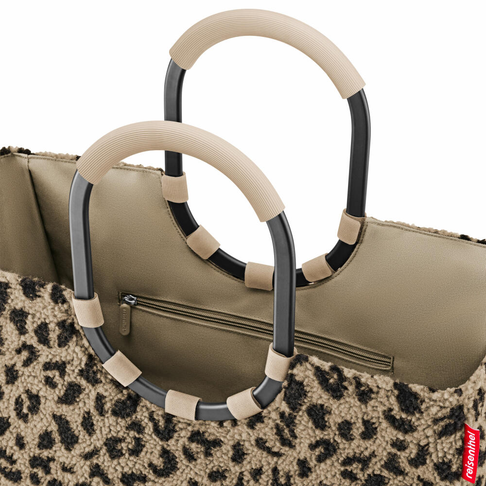 reisenthel loopshopper L, Einkaufstasche, Shopper, Tasche, Teddy Leo Brown, 25 L, OR6305