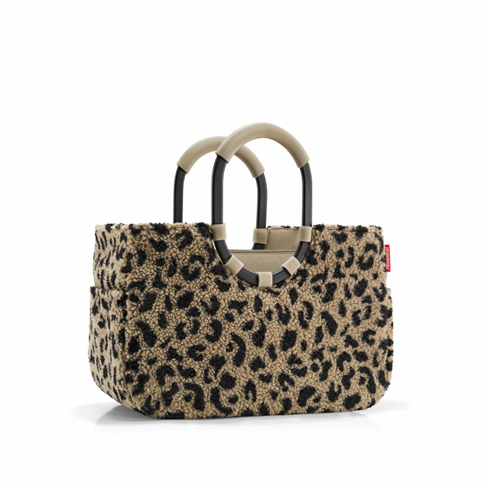 reisenthel loopshopper M, Einkaufstasche, Shopper, Tasche, Teddy Leo Brown, 12 L, OS6305