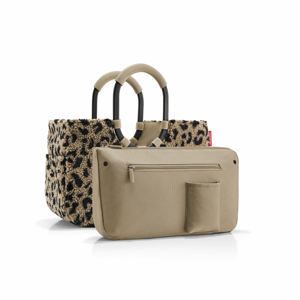 reisenthel loopshopper M, Einkaufstasche, Shopper, Tasche, Teddy Leo Brown, 12 L, OS6305