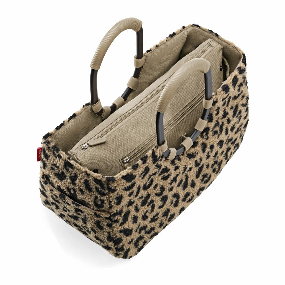 reisenthel loopshopper M, Einkaufstasche, Shopper, Tasche, Teddy Leo Brown, 12 L, OS6305