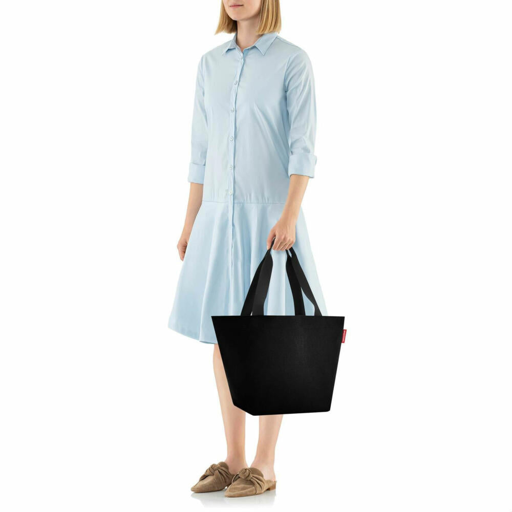 reisenthel shopper m, tasche für einkauf, einkaufstasche, black / schwarz, ZS7003