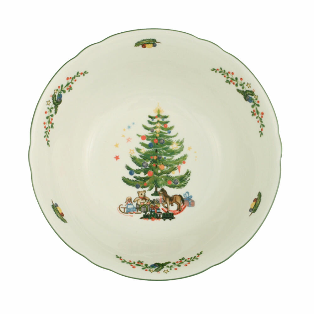 Seltmann Weiden Marie-Luise bowl, bowl, porcelain, Christmas, Ø 20.3 cm, 001.292359