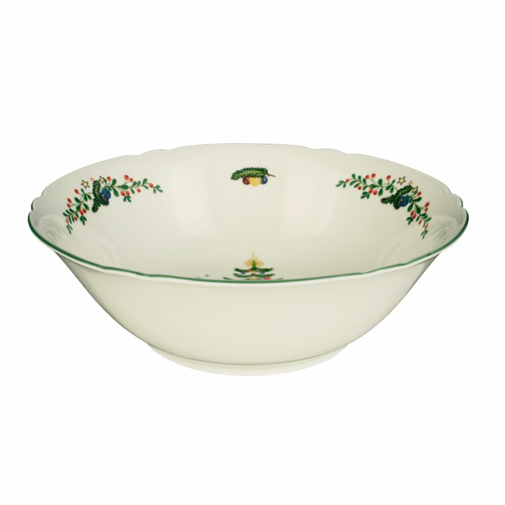 Seltmann Weiden Marie-Luise bowl, bowl, porcelain, Christmas, Ø 23.1 cm, 001.292495