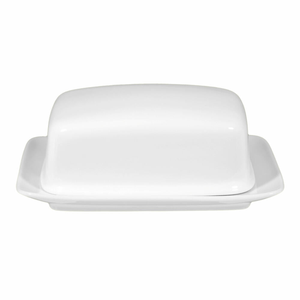 Seltmann Weiden Compact butter dish, for 250 g, butter dish, porcelain, white, 001.458043