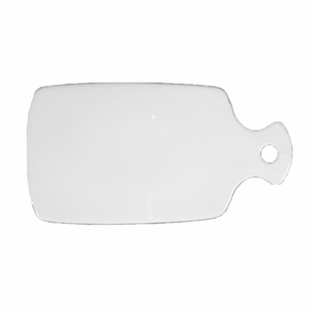 Seltmann Weiden Compact Brotbrett, Servierbrett, Porzellan, Weiß, 27 x 14 cm, 001.468231