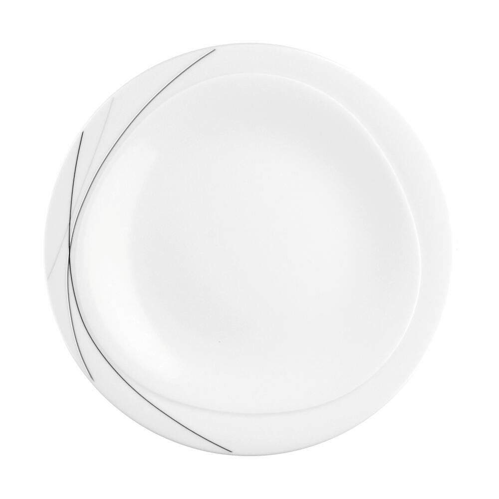 Seltmann Weiden Trio Frühstücksteller, Kuchenteller, Teller, Porzellan, Highline, Ø 23 cm, 001.692273