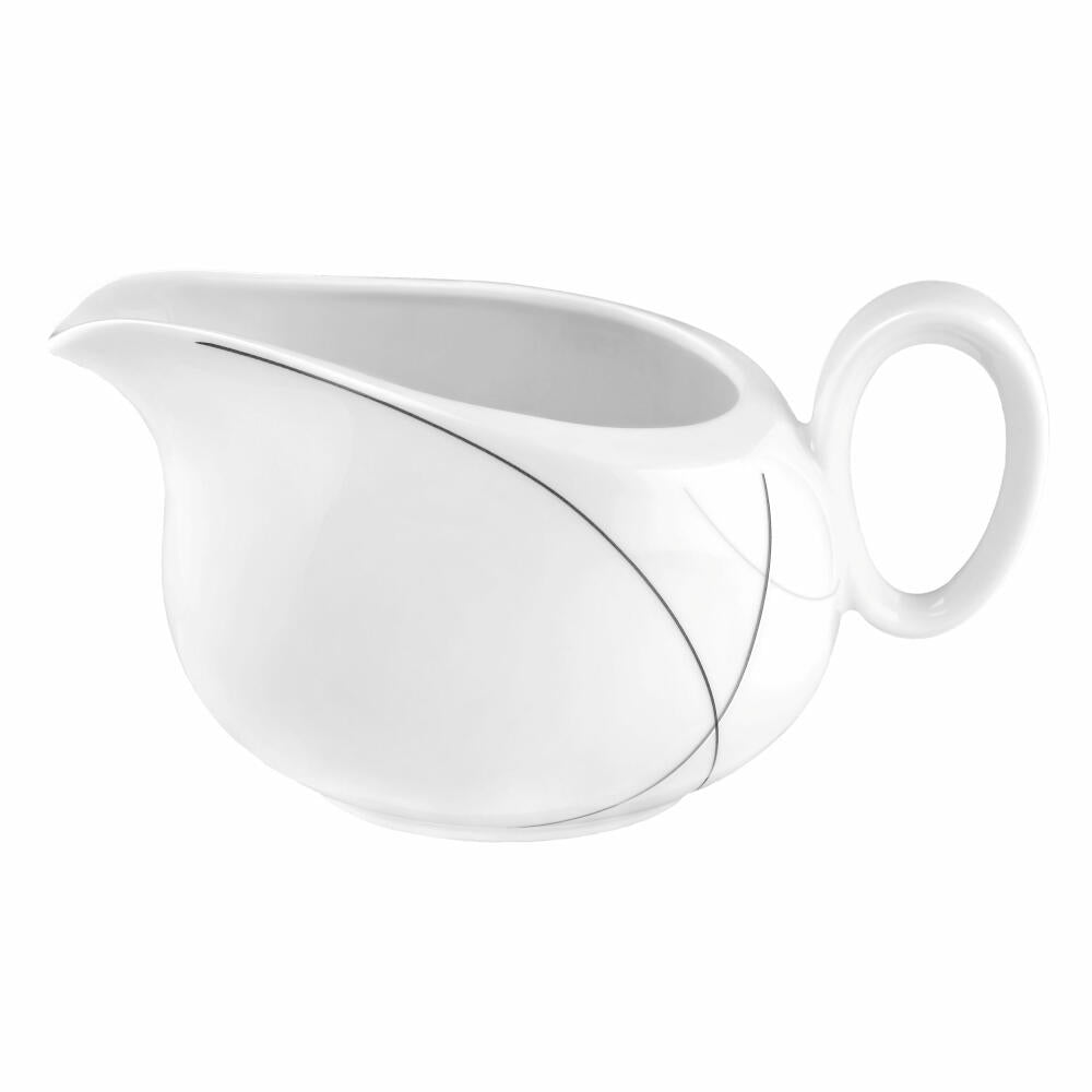 Seltmann Weiden Trio Sauciere, Saucenkanne, Soßenkanne, Porzellan, Highline, 600 ml, 001.692278