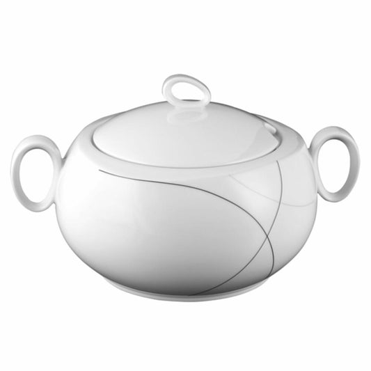 Seltmann Weiden Trio Schüssel mit Deckel, Suppenschüssel, Schale, Porzellan, Highline, 3.2 L, 001.696989