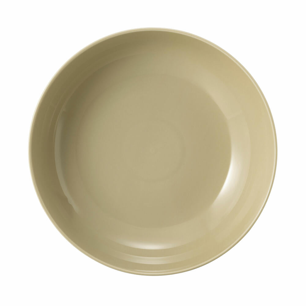 Seltmann Weiden Beat Sandbeige Foodbowl, Schüssel, Schale, Salatschale, Suppenschüssel, Porzellan, Beige, Ø 25 cm, 001.757239
