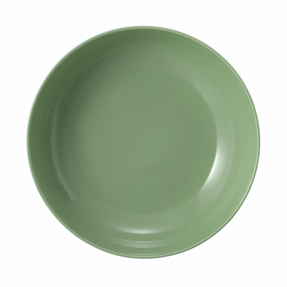 Seltmann Weiden Beat Salbeigrün Foodbowl, Schüssel, Schale, Salatschale, Suppenschüssel, Porzellan, Grün, Ø 25 cm, 001.757384