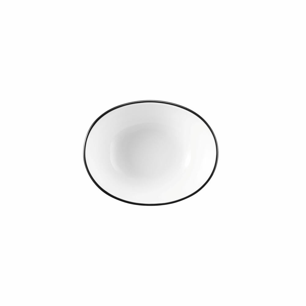 Seltmann Weiden Modern Life Bowl, bowl, porcelain, Black Line, 12 x 9.5 cm, 001.758865