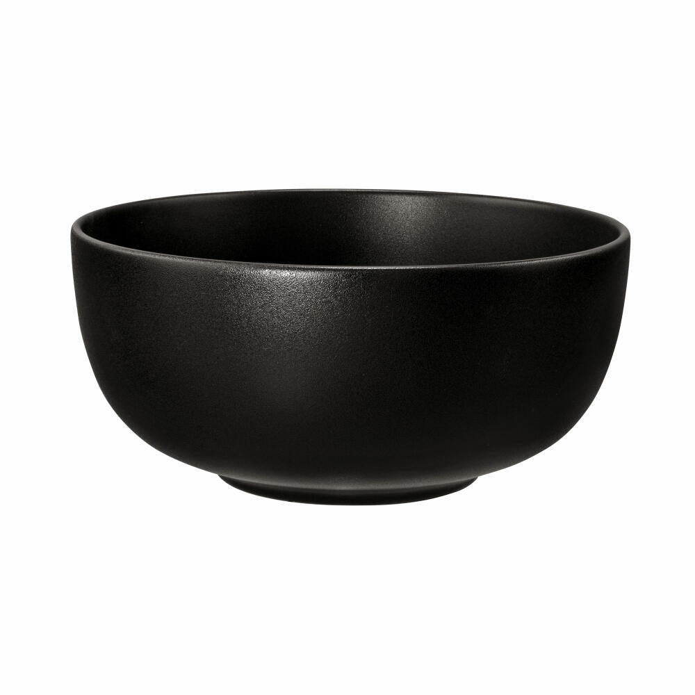 Seltmann Weiden Müslischale Liberty Velvet Black, Schüssel, Porzellan, Schwarz, 15 cm, 001.764295