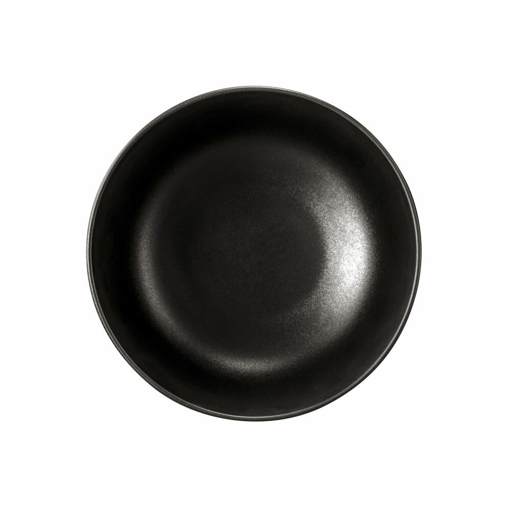 Seltmann Weiden Müslischale Liberty Velvet Black, Schüssel, Porzellan, Schwarz, 15 cm, 001.764295