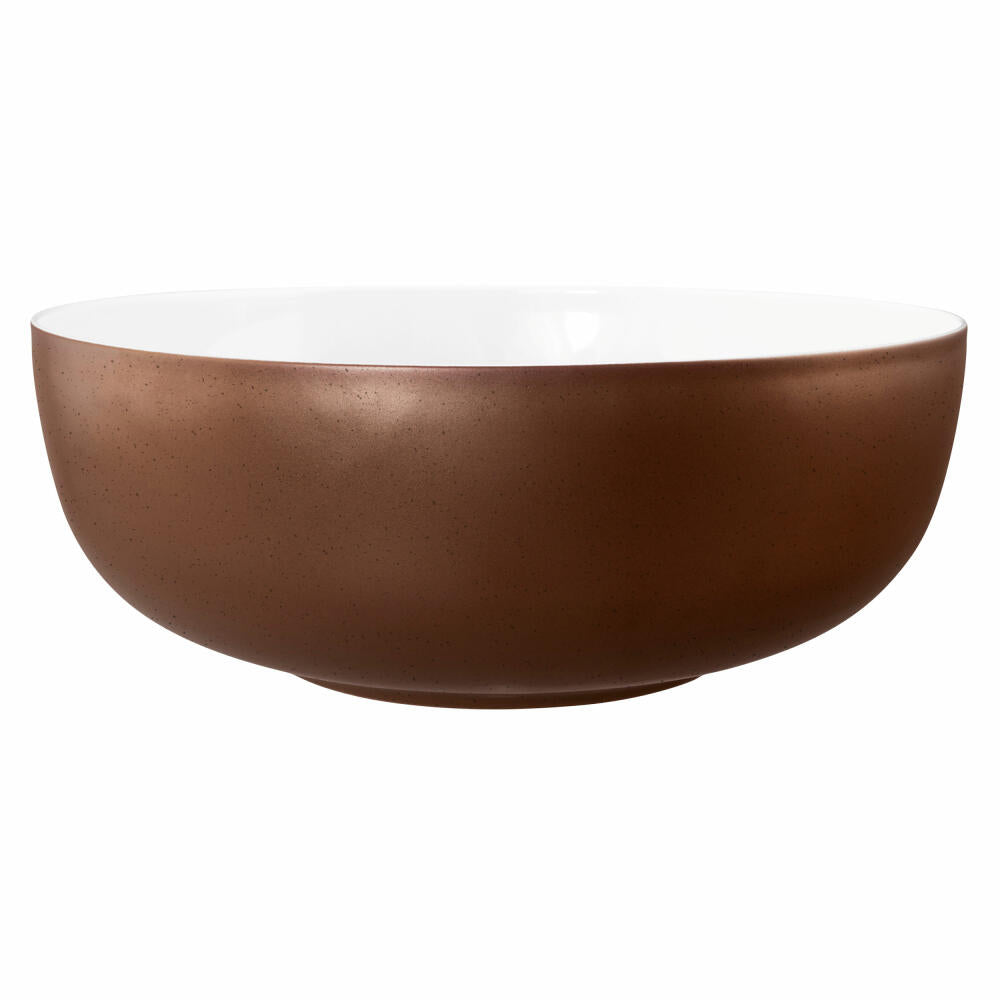 Seltmann Weiden Liberty Bowl Round, Serving Bowl, Bowl, Porcelain, Bronze, Ø 28.2 cm, 001.764865