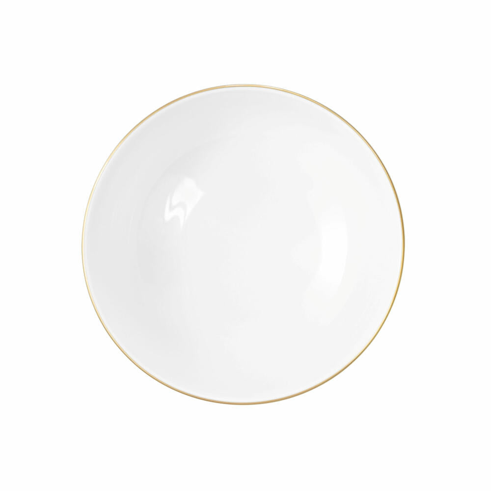 Seltmann Weiden Liberty cereal bowl, bowl, porcelain, gold rim, Ø 15 cm, 001.765037