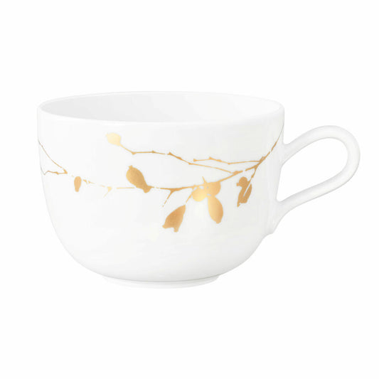 Seltmann Weiden Milchkaffeeobertasse Liberty Golden Rose Hip, Becher, Porzellan, Goldfarben, 380 ml, 001.765550