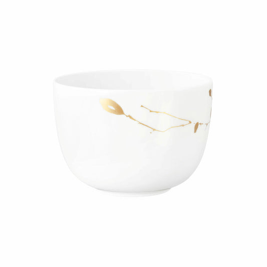 Seltmann Weiden Milchkaffeeobertasse Liberty Golden Rose Hip, Becher, Porzellan, Goldfarben, 380 ml, 001.765550