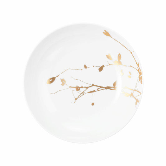 Seltmann Weiden Suppenteller Liberty Golden Rose Hip, Porzellan, Goldfarben, 21 cm, 001.765557