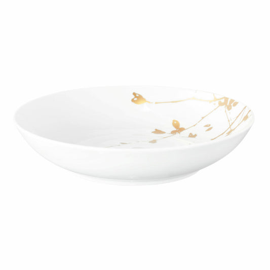 Seltmann Weiden Suppenteller Liberty Golden Rose Hip, Porzellan, Goldfarben, 21 cm, 001.765557
