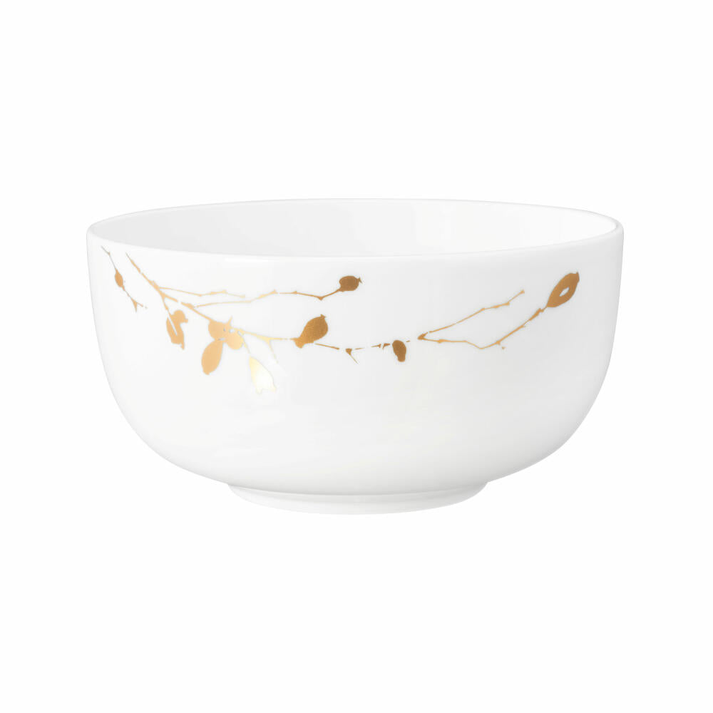 Seltmann Weiden Foodbowl Liberty Golden Rose Hip, Schale, Porzellan, Goldfarben, 17.5 cm, 001.765558